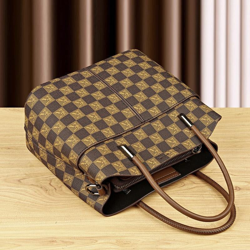 Bolsa Manhattan™ com Acabamento Luxuoso e Alça de Ombro Removível / Meticulosamente Desenhada para Mulheres de Bom Gosto!