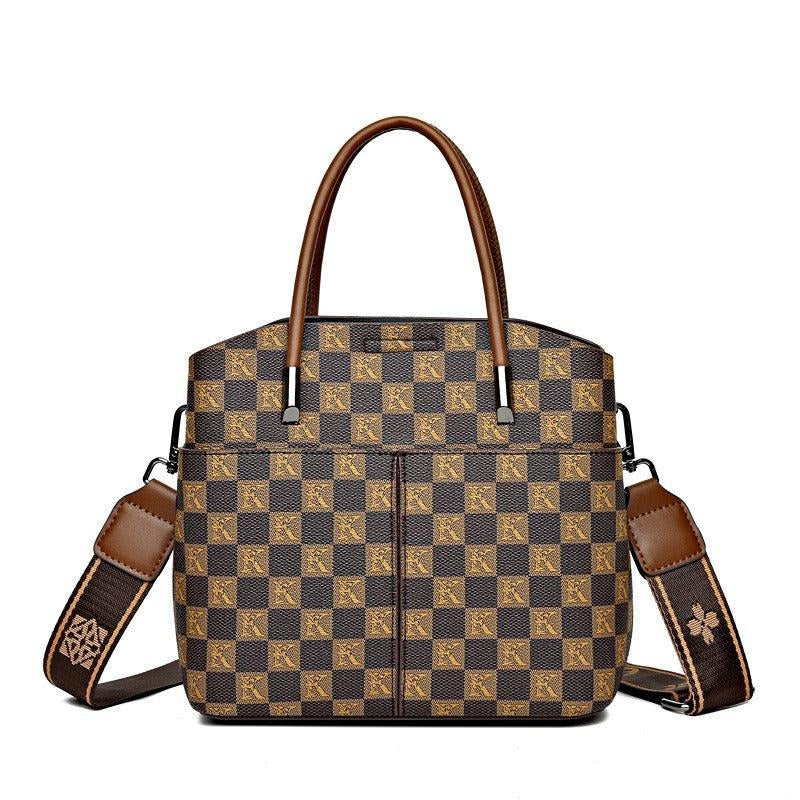 Bolsa Manhattan™ com Acabamento Luxuoso e Alça de Ombro Removível / Meticulosamente Desenhada para Mulheres de Bom Gosto!