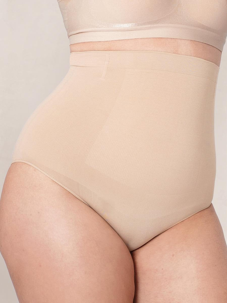 Calcinha modeladora de cintura alta - Empina Bumbum - Moda em Forma